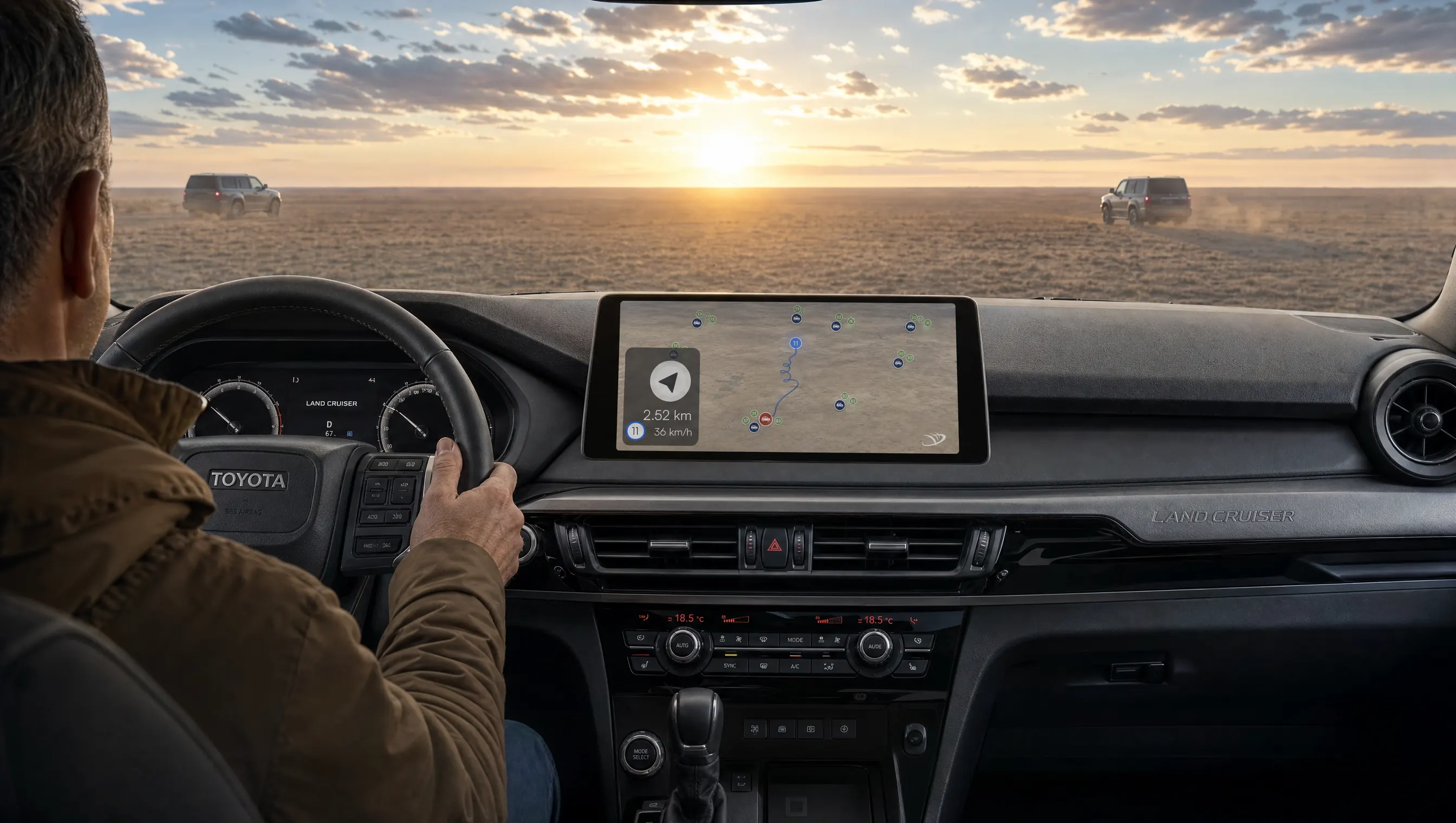 Smart in-dash display